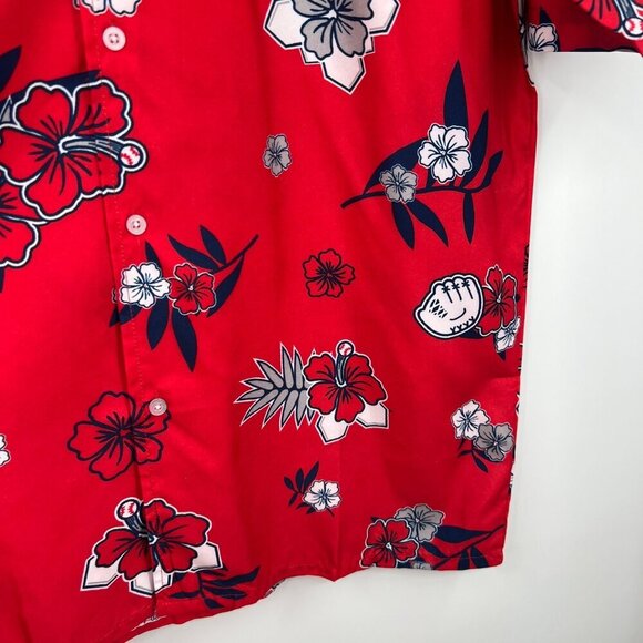 Angels baseball hawaiian button up shirt Promotion item from Stadium Game - Picture 5 of 8